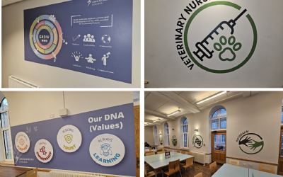 View Askham Bryan College | Internal signage